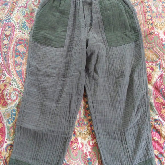 Madewell XS Lightspun Pull-On Balloon Pants in Colorblock SOLD OUT - NWOT - Picture 3 of 4